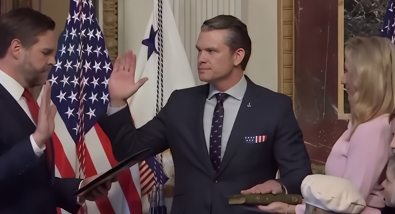Pete Hegseth Is Sworn In - Fox News Live - YouTube