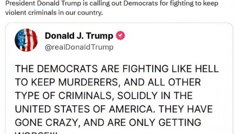 Trump rants about crazy democrats – @breannamorello – X