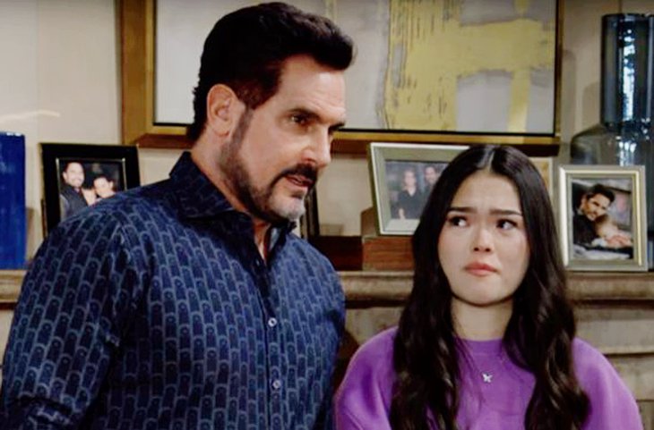 The Bold And The Beautiful Recap Monday, May 12: Bill’s Heart-To-Heart, Luna Busted, Hope Struggles