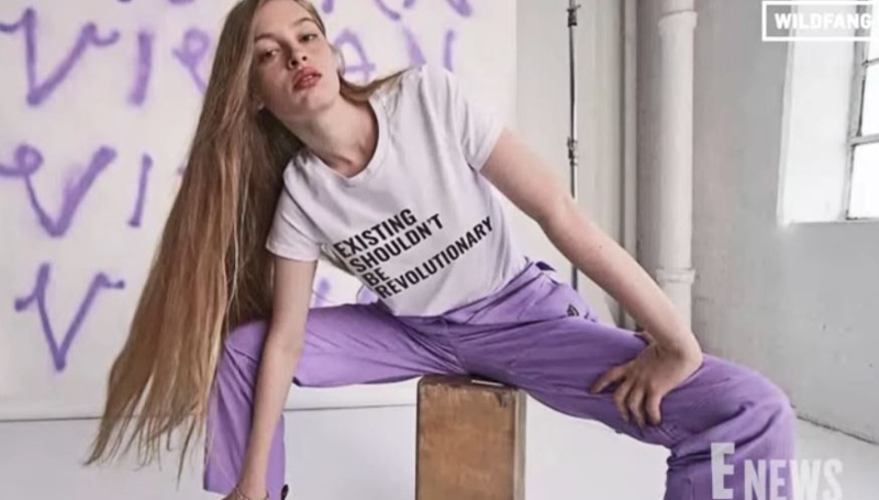 Vivian models for Wildfang Via E! News - YouTube