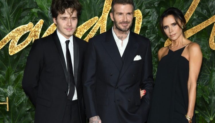 London,,Uk.,December,10,,2018:,Brooklyn,Beckham,,David,Beckham,&