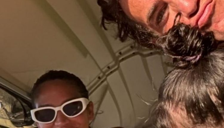 Cassie and Alex with one of their kids – @alexfine44 – Instagram