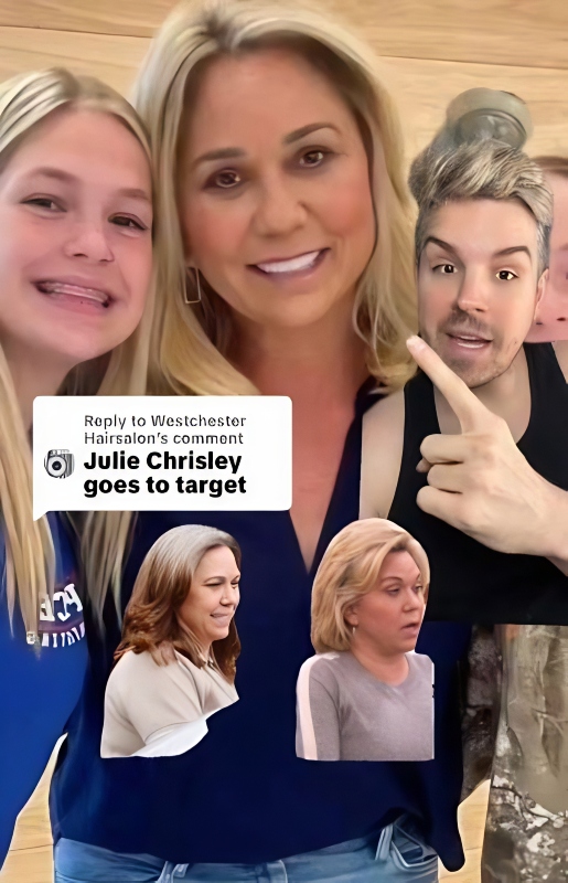 @phillip_stylist raves about Julie's hair - TikTok