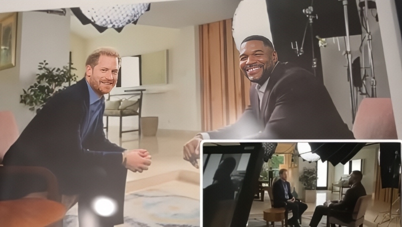 Prince Harry pic is in the dressing room - YouTube
