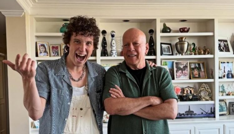 Bruce Smiles For the Camera -Instagram