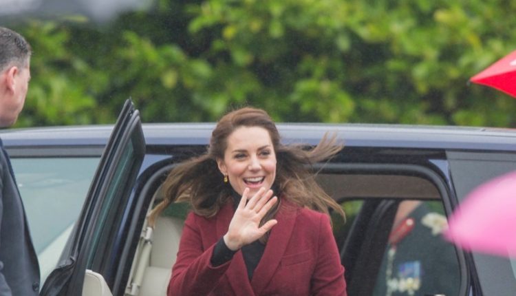 Caerphilly,,Wales,,Uk,,February,22nd,2017.,The,Duchess,Of,Cambridge