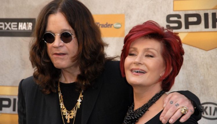 young ozzy and sharon osbourne
