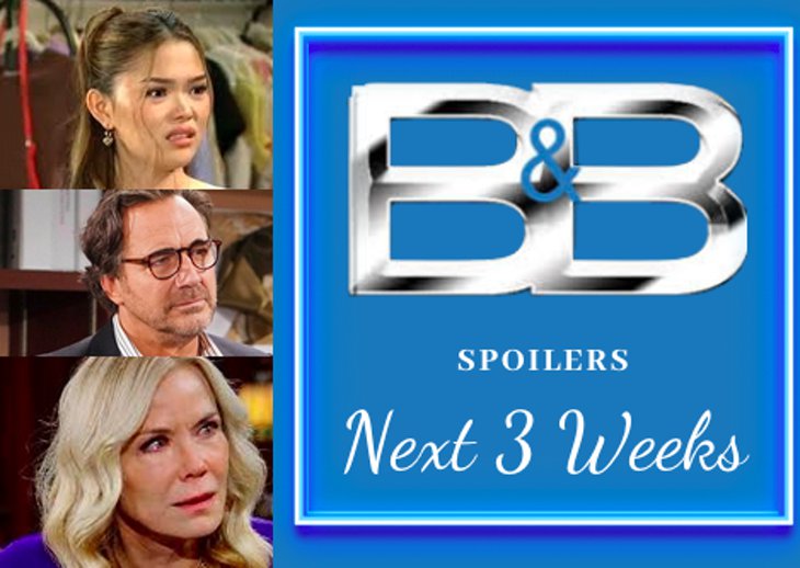 The Bold And The Beautiful Next Three Weeks Spoilers: Luna’s Awake And Curious, Bridge Reunion