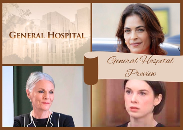 General Hospital Preview Tues, July 29: Britt’s Mystery Man, Tracy Gloats, Willow’s Frantic Begging