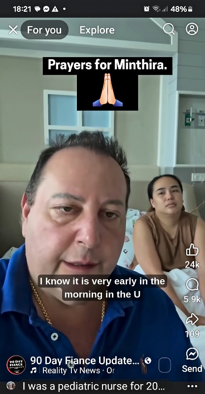 David asks for prayers - Annie seemed upset - FB reels