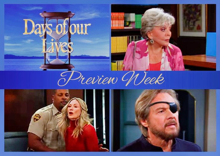 Days Of Our Lives Preview Week Of Aug 18: Kristen’s Court Chaos, Steve’s Family Feud, Julie’s Mission