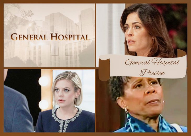 General Hospital Preview Mon, Aug 18: Britt’s Plea, Stella’s Fraud Interrogation, Maxie & Martin Connect