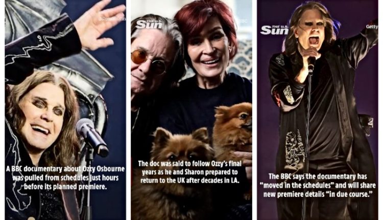 Ozzy documentary by BBC pulled – The Sun Facebook
