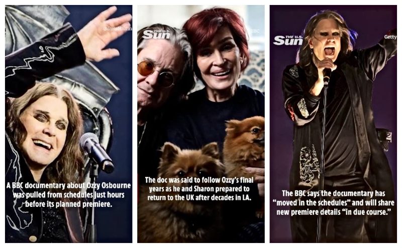 Ozzy documentary by BBC pulled - The Sun Facebook