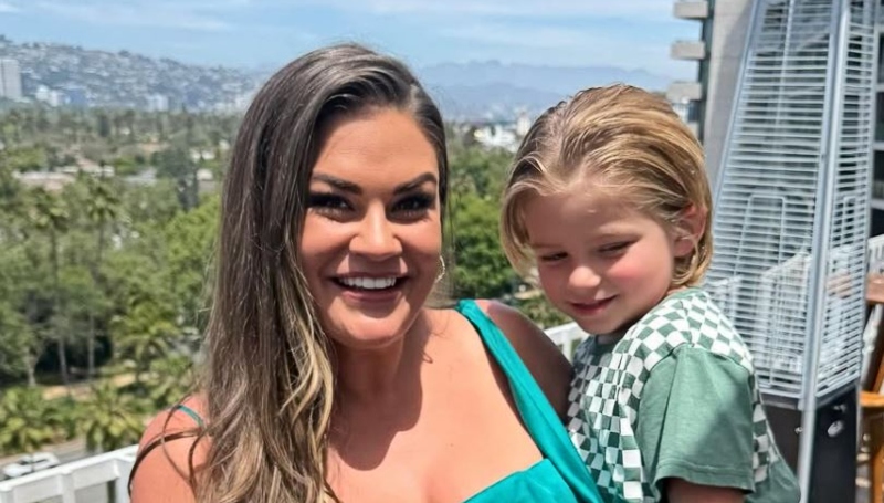 The Valley star Brittany Cartwright with her son Cruz - Instagram