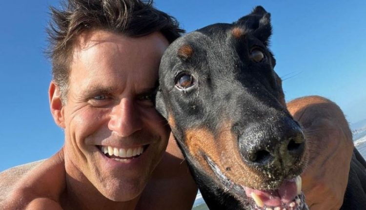 Cameron Mathison and his late pup, Red- Instagram