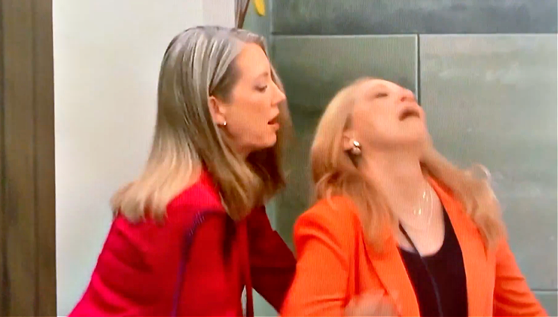 'General Hospital' Recap September 11: Liesl Faints Seeing Britt, Michael Fakes It & Anna Interrogates