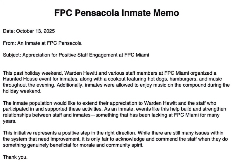 The memo shared by Todd - @toddchrisley - Instagram