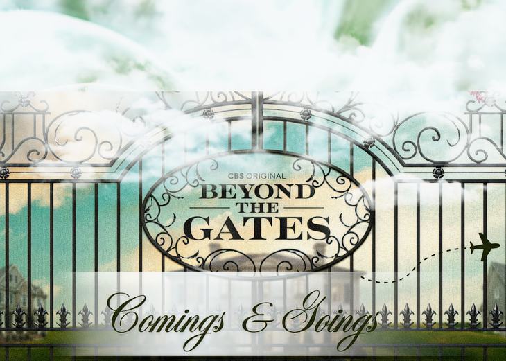 Beyond The Gates Comings & Goings Week of November 3: Greg Vaughan’s Debut, Momma Bear Note