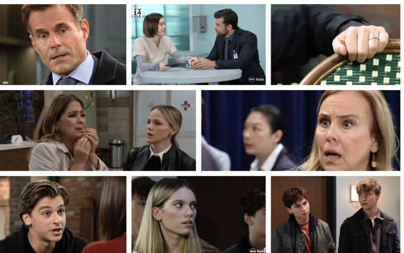 'General Hospital' Spoilers Weekly Preview Nov 10-14: Ultimate Betrayal, Jealous Rage, Terrifying Discovery, Tragic Medical Crisis