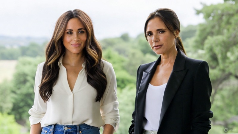 Why Are Meghan Markle And Victoria Beckham Not Speaking To Each Other?