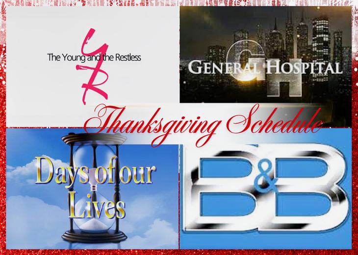 Thanksgiving 2025 Daytime Soap Schedule: Are GH, YR, BOLD, & DOOL Airing On Turkey Day?