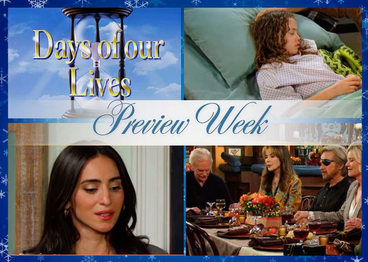 Days Of Our Lives Preview Week Of Nov 24: Rachel Hospitalized, Gabi’s Guilt, Hospital Thanksgiving