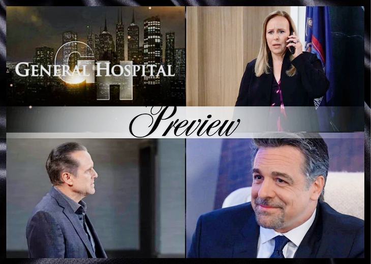  General Hospital Preview Mon, Nov 24: Laura’s Turmoil, Sonny’s Warning, Terminator Brennan