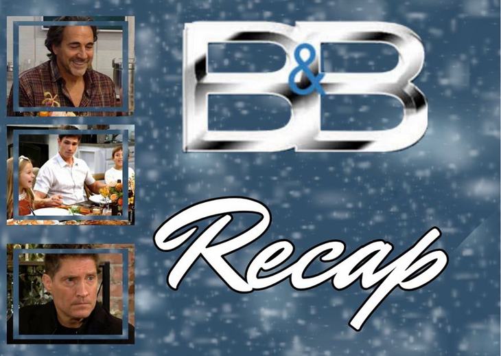 The Bold And The Beautiful' Recap Wednesday, November 26: Ridge’s Turkey Date, Kelly & Hayes’ Thanksgiving, Deacon's Decision