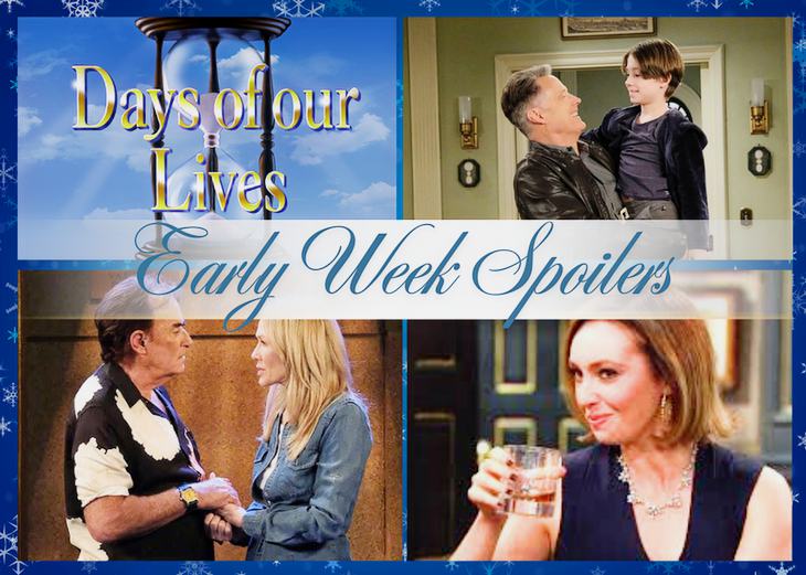 Days Of Our Lives Spoilers Week Of Dec 1: Jack & Thomas Bond, Tony & Kristen Free, Gwen Reconnects