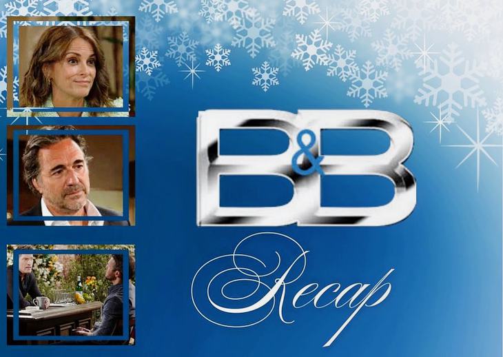 The Bold And The Beautiful' Recap Wednesday, December 10: Taylor’s Warning, Ridge’s Regret, Deacon & Liam Bond