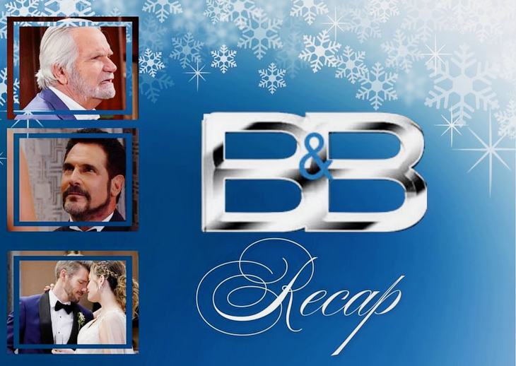 The Bold And The Beautiful' Recap Friday, December 12: Bill Proposes, Eric’s Surprising Decision