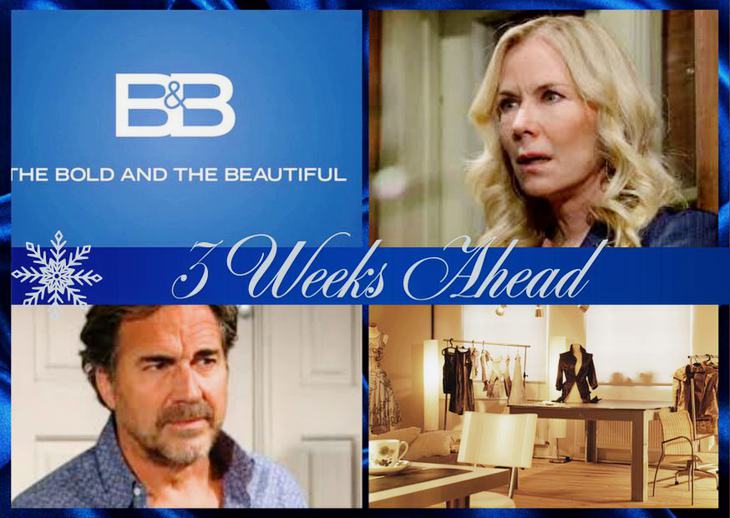 The Bold And The Beautiful Next Three Weeks Spoilers: Brooke Stunned, Ridge Double Crossed, Fashion Showdown
