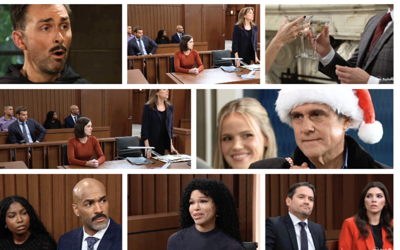 'General Hospital' Spoilers Weekly Preview Dec 22-26: Holiday Cheer, Courtroom Shock, Stunning Twist, Shocking Encounter