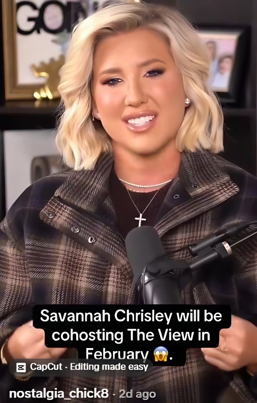 Savannah makes her announcement - via nostalgia_chick8 - TikTok
