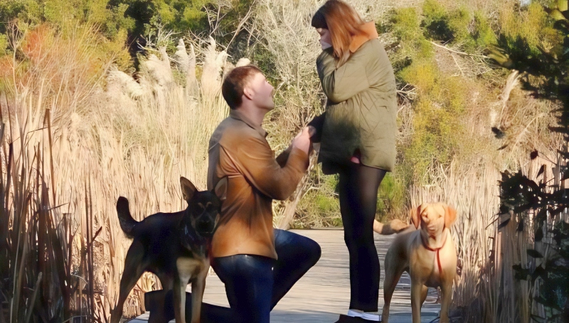 Sweet proposal by Billy - @naomie_olindo - Instagram