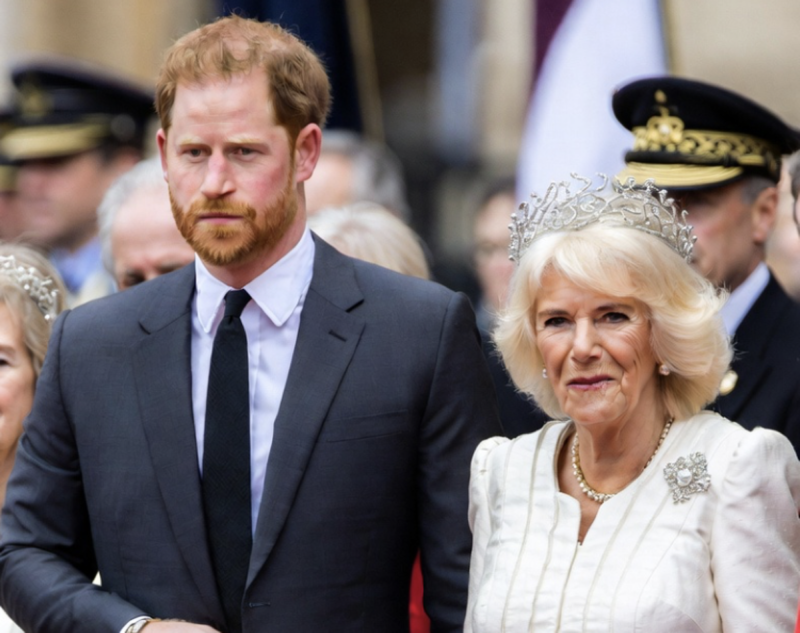 Prince Harry And Queen Camilla Just Swapped Places