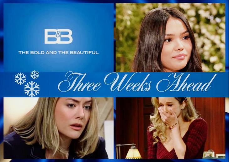 The Bold And The Beautiful Spoilers Three Weeks Ahead: Luna Deja Vu Donna's Choice, And Hope's Uncertain Path