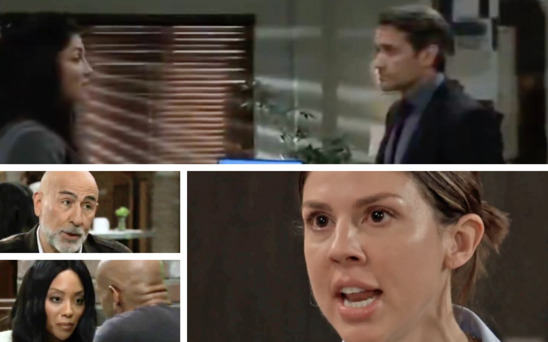 'General Hospital' Spoilers Friday, January 2: Justine Gloats, Sidwell's Vicious Threat, Kristina Blows Up, Portia's Plot