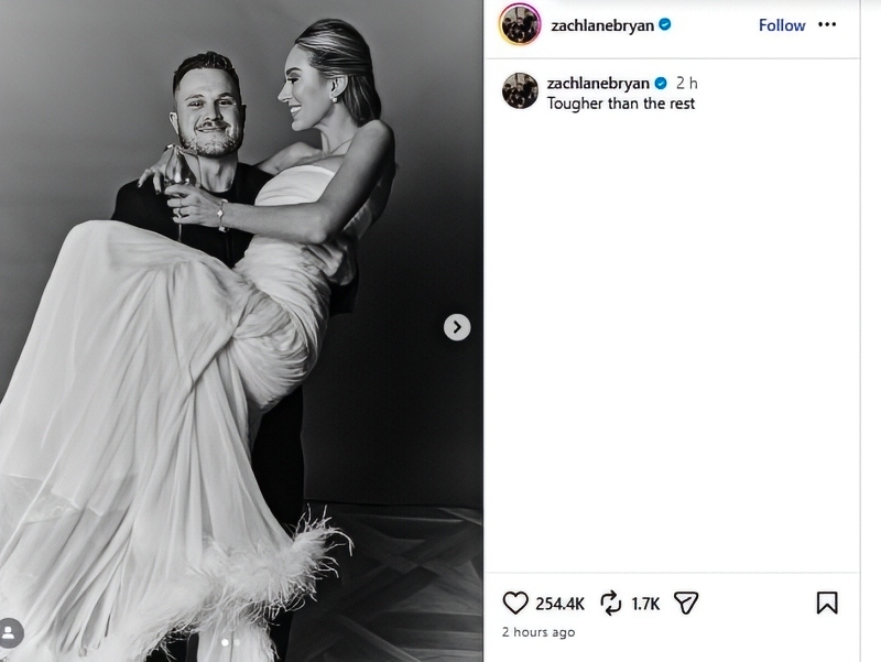 Wedding photos - @zachlanebryan - Instagram