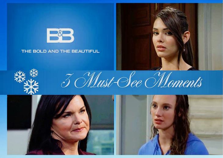 The Bold And The Beautiful Spoilers: 3 Must-See Moments - Week Of Jan 5