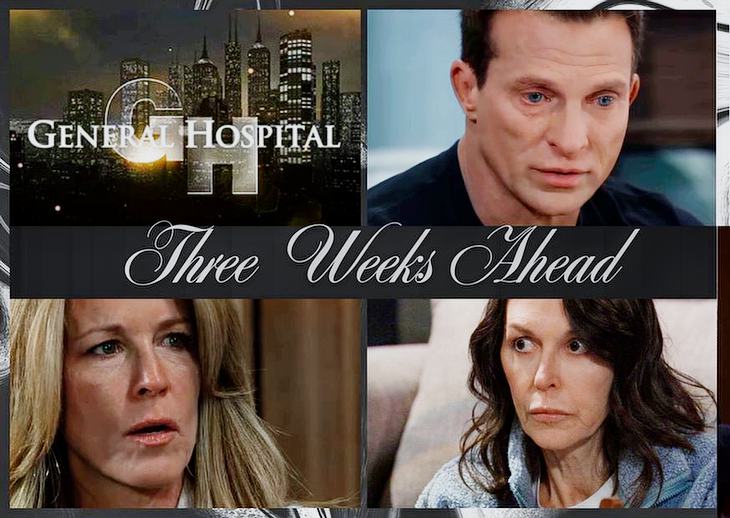 General Hospital Spoilers Three&nbsp; Weeks Ahead: Jason And Carly's Showdown With Drew- Anna's Escape Backfires