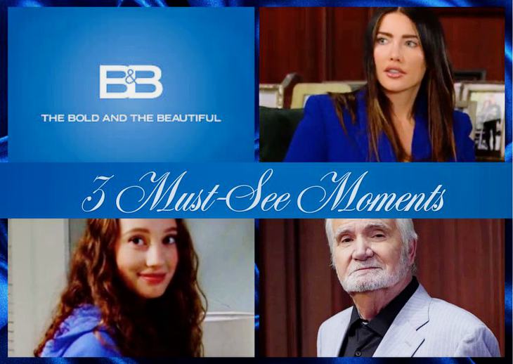 The Bold And The Beautiful Spoilers: 3 Must-See Moments - Week Of Jan 12