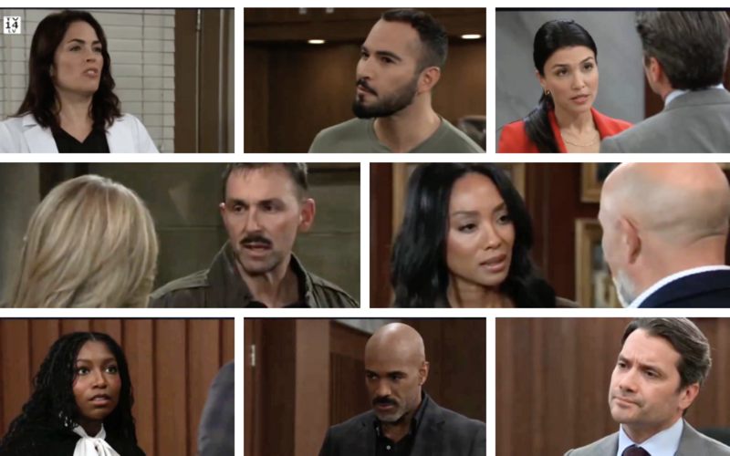 General Hospital Spoilers Tuesday, January 13: Britt Threatened, Sidwell's Warning, Valentin's Gamble, Justine's Demand