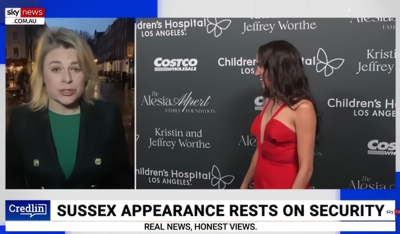 Caroline and Sophie chat about Meghan in the UK - Sky news Australia