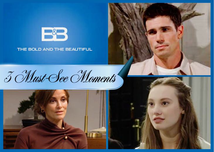 The Bold And The Beautiful Spoilers: 3 Must-See Moments - Week Of Jan 19