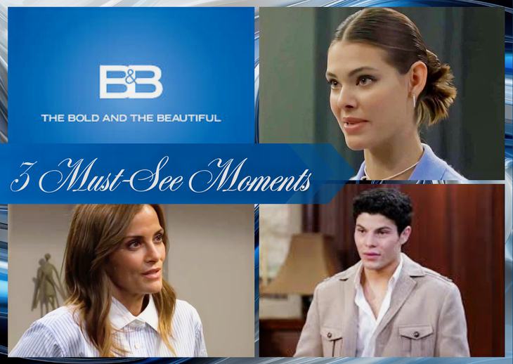  The Bold And The Beautiful Spoilers: 3 Must-See Moments - Week Of Feb 2