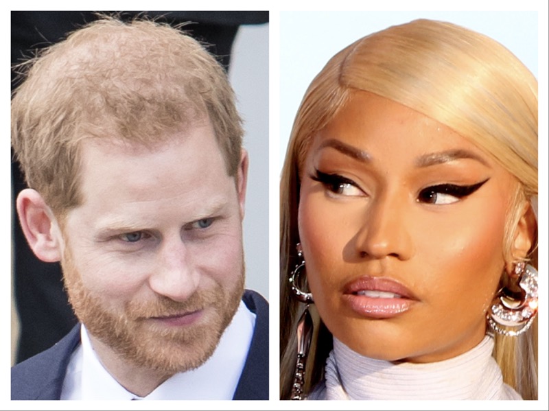 Nicki Minaj Just Gave Prince Harry The Ultimate Diss