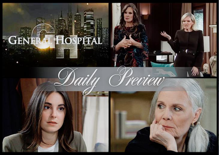 'General Hospital' Spoilers Preview Tuesday, February 10: Lucy Plots Revenge, Molly Explodes, Jason's Regret
