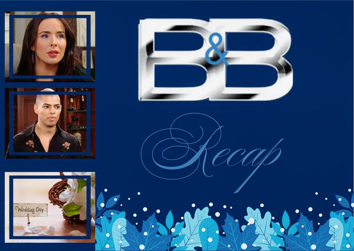 The Bold and the Beautiful Recap Thurs, Feb 12: Ivy Confronted, Zende Ordained, Wedding Day